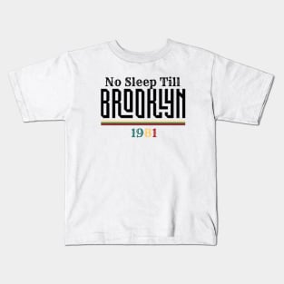 No Sleep Till Brooklyn Kids T-Shirt